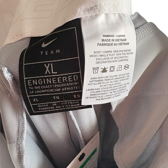 Nike Boys' Vapor Select Piped Baseball Pants Size XL Gray - Picture 5 of 6